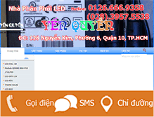 Tablet Screenshot of denledyenquyen.com